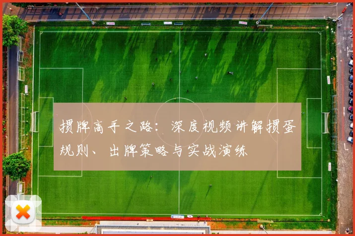 掼牌高手之路：深度视频讲解掼蛋规则、出牌策略与实战演练